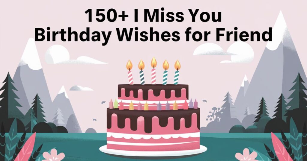 Miss You Birthday Wishes: Heartfelt Messages for Those Far Away